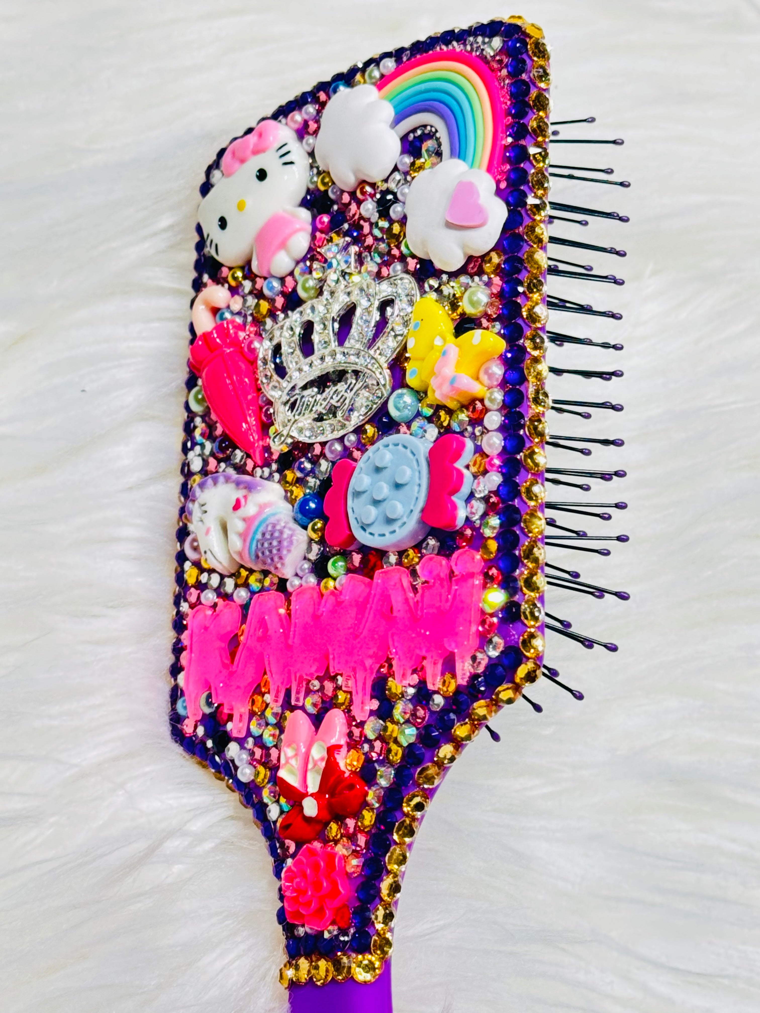 Decorated Hair Brush