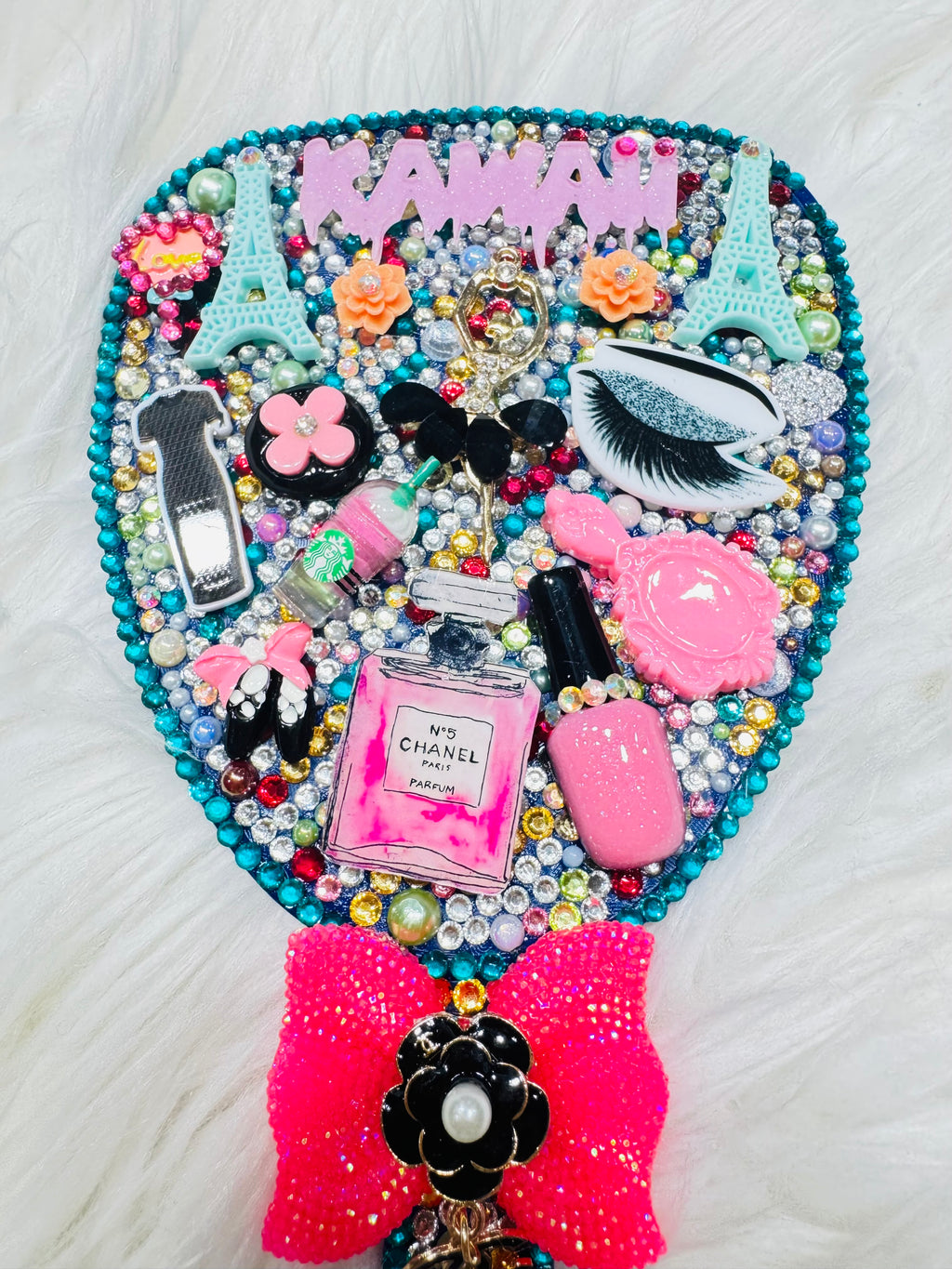 Branded hand mirror