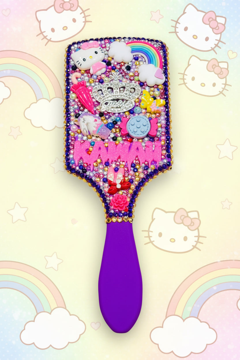 Decorated Hair Brush